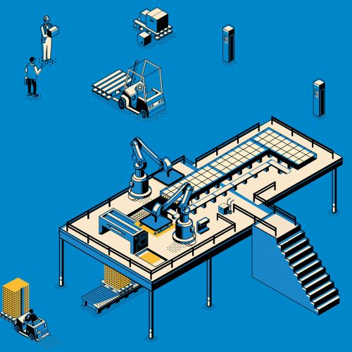 CENTRE OF PACKAGING LINE DRY PART
