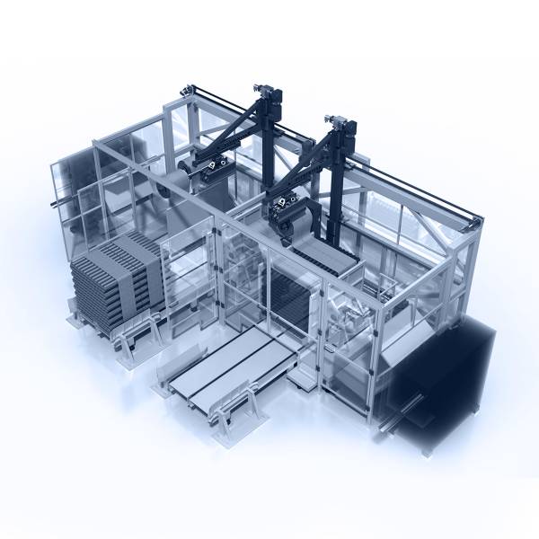 DEPALETTIERER FÜR DECKEL TS 40 ST/AL